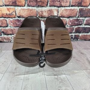 Men's Bogota Slide Sandals Choice Size Brown